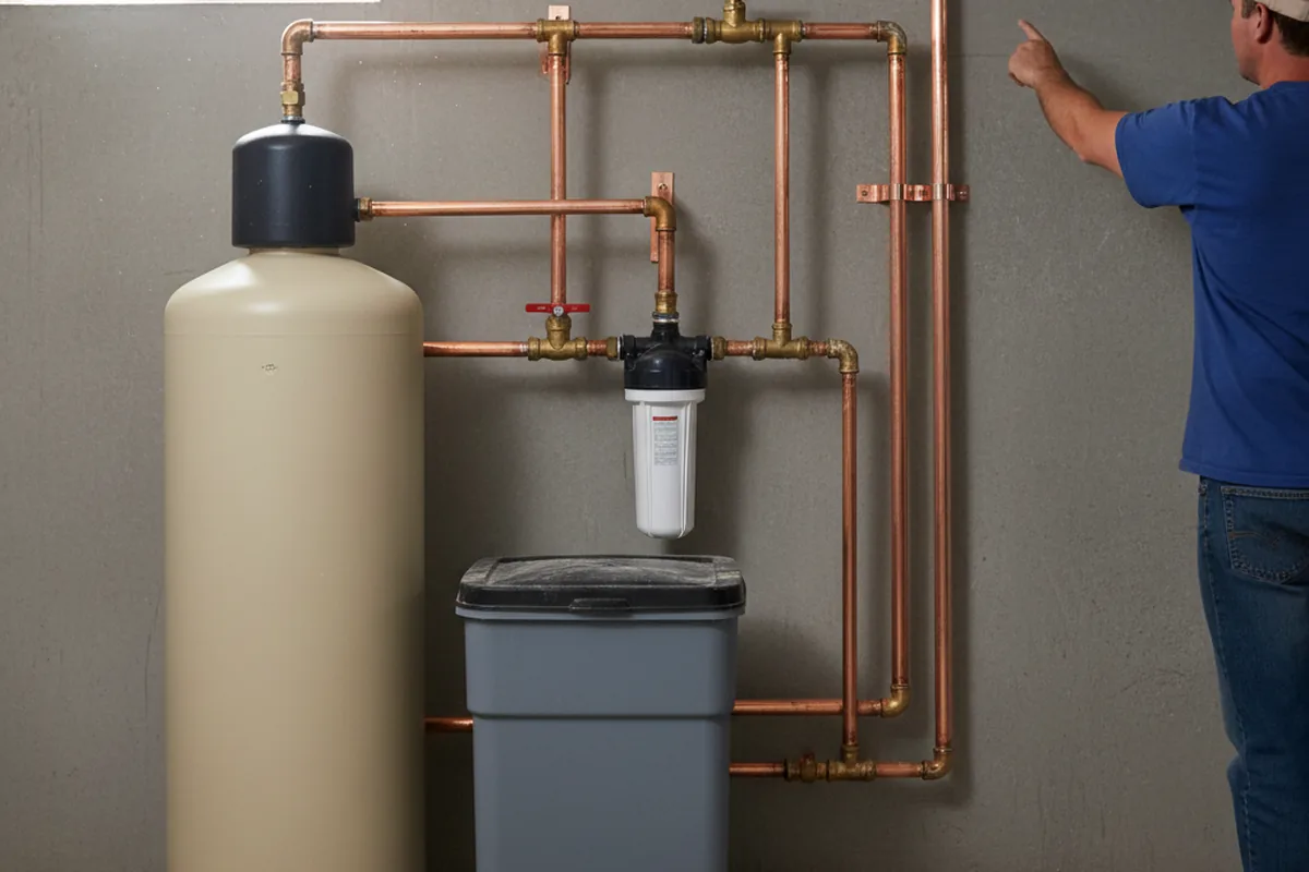 Whole-house water treatment system installed in Morgan